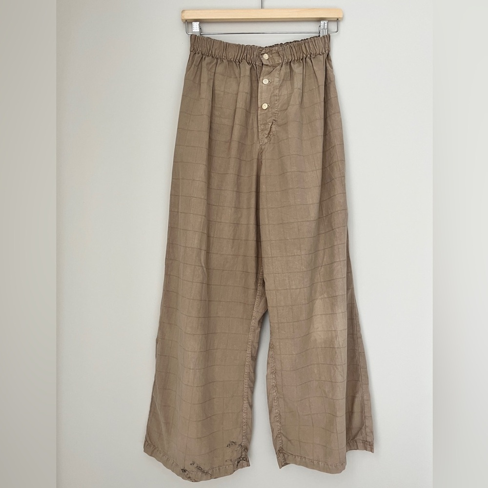 Rudy Jude Windowpane Tony Pants in Moss